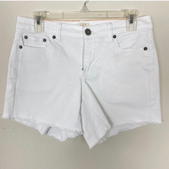 J. Crew Stretch Shorts White Size 25 - Picture 1 of 6